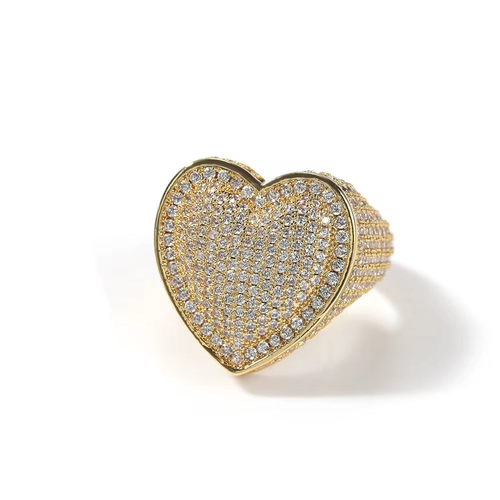 VVS Heart Ring